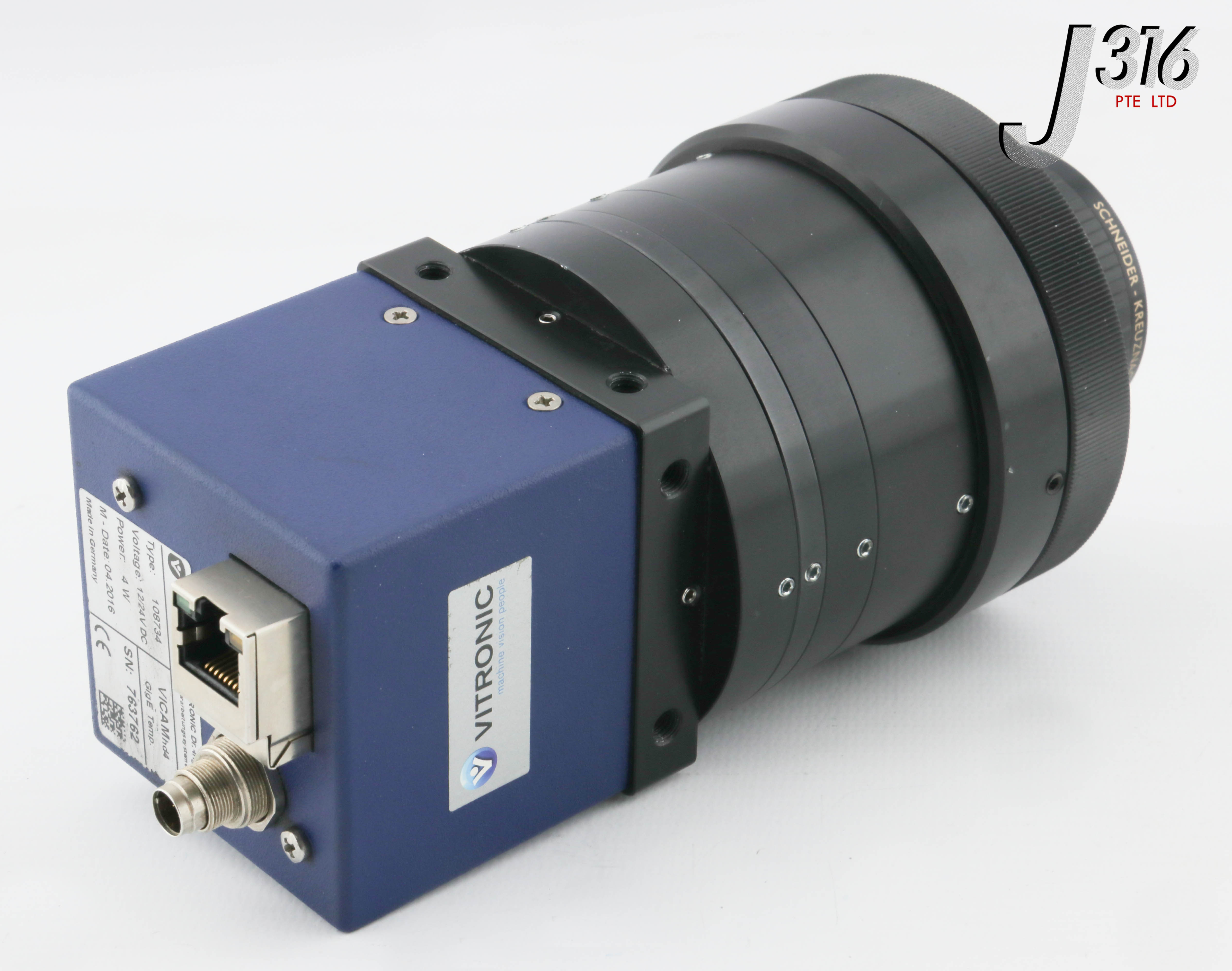 サファイア 26949 VITRONIC VICAM HD4 GIGE TEMP W/ SCHNEIDER COMPONON-S 4/80
